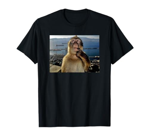 Thinking Monkey Meme Camiseta