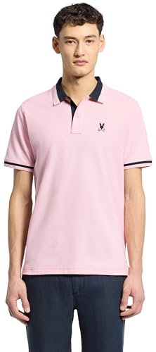 Polo piqué Newman Psycho Bunny mode homme coupe ajustée chic