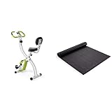 producto 1: Bicicleta estática plegable, aparato doméstico, bicicleta fitness, con 8 niveles de resistencia, fácil de montar y de plegar – el original, desarrollado por el líder del mercado de F-Bike Ultrasport