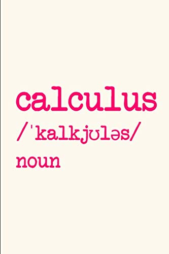 Calculus Teacher Word Definition Dictionary Writing Math College Ruled ...