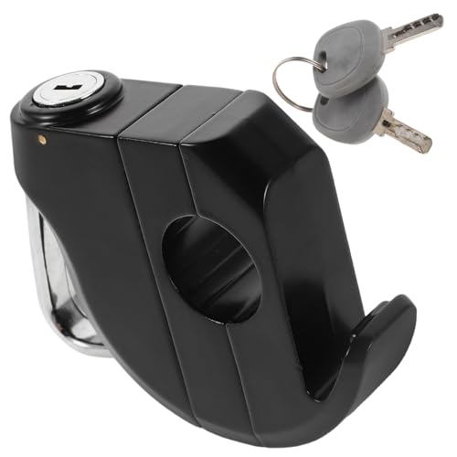 Gancho multifuncional antirrobo para moto con candado de casco resistente