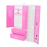 Sûr et : construit avec des matériaux non toxiques, est conçu pour à la fois sûr et nbsp, placard de maison de poupée, porte-vêtements de maison de poupée