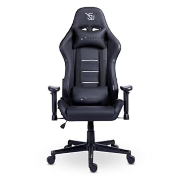 XT Racer, Cadeira Gamer XT Racer ATTACK Cor:Preto e Prata