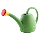 Klassic Watering Can (1.8L)| Plastic Green Water Can with Sprayer for Plants/Garden | Indoor Outdoor Watering Shower Can | Sprinkler for Plants | Watering Hand Bottles for Garden | Water Spray Can