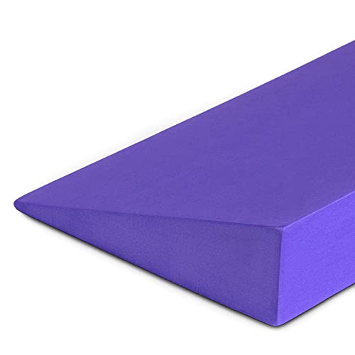 Yoga Studio Lightweight EVA Non-Slip Slanting Yoga Pilates Wedge | Sports Wedge for Squats Pushups Pressups | Supportive Wedge Riser Block - 50 x 15 x 5cm - Image 4