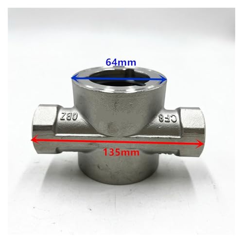 Indicateur de débit d'eau avec hélice FRPP résistante à la chaleur et corps inox 316