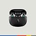 Skullcandy Rail Wireless Earbuds, Bluetooth Headphones, Noise Isolating Fit, Up to 42 Hours Battery, IP55 Sweat and Water Resistant, Microphone for iPhone Android - True Black