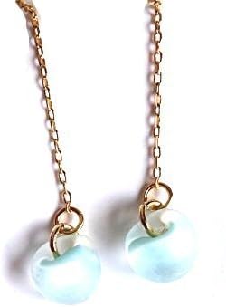 Amazon コロン として 可愛い ニュアンス のある色揃っています アメリカ 製 ハンドメイド ティア ドロップ ビーズ の チェーン ピアス アメリカン ピアス エルサ ピアス 通販