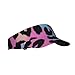 Neon Leopard Grain Print Fashion Sport Sun Visor Adjustable Sun Cap Hat Uv Protection Sun Visor for Men and Women
