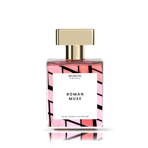 Image of Arabian Aroma Roman Muse for Women | Luxurious Amber Floral, Vanilla & Jasmine | Long-Lasting Scent, Eau de Parfum, 50 Ml