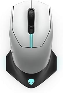 Alienware 610M Wired/Wireless Gaming Mouse - AW610M (Lunar Light)