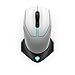 Produktbild Dell Alienware 610M Wired / Wireless Gaming Mouse - AW610M (Lunar Light), white