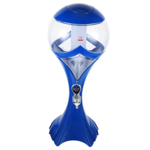 FUNOMOCYA Led Ice Column Beverage Dispenser Drink Tower Dispensers for Parties Bar Beer Tower Home Drink Dispenser