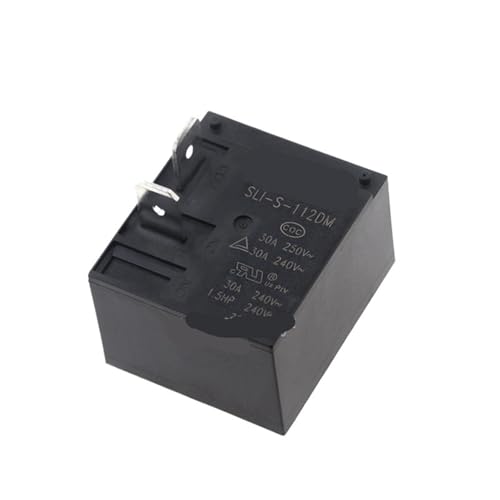 5PCS SLI-S-112DM 12VDC SLI-S-124DM 24VDC 30A 4PINS Power Relay(SLI-S-112DM 12VDC)