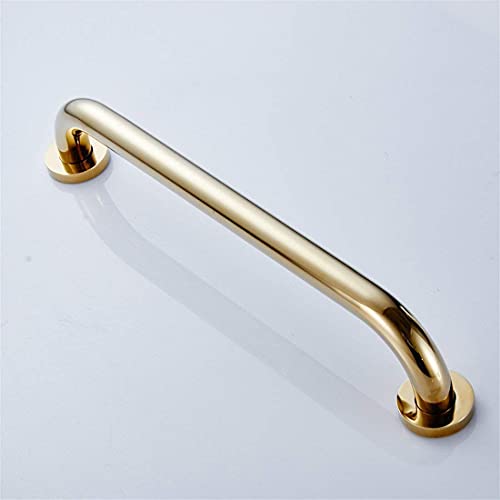 Wincase Gold Grab Bars For Bathroom, Shower Handle 16 Inch, Bathtub Anti Slip Handrail Safety Polished Brass Wall Mounted With Concealed Screws #TOP7