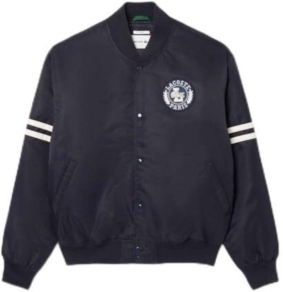 Amazon.co.jp: [ラコステ] 撥水 ボンバージャケット MA-1 ナイロン