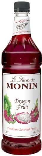 Miniatura 3 de Monin - Jarabe gourmet premium, pera del desierto y fruta del dragón, 33.8 onzas (paquete de 2) - con agitador Make Your Day