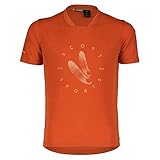  Scott Trail Trail Flow 20 DRI Junior Kinder Fahrrad Trikot kurz braze orange 2024: Größe: S (128)