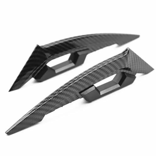 Becquet latéral avant de moto universel aile vent fixe pad carénage queue vert - 2