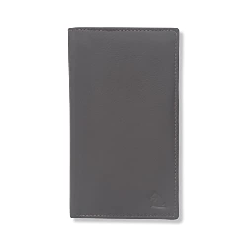 Image of KARA Brown Unisex Genuine Leather Wallet - Hand Purse with 16 Credit Cards Slots - Wallet for Women and Men