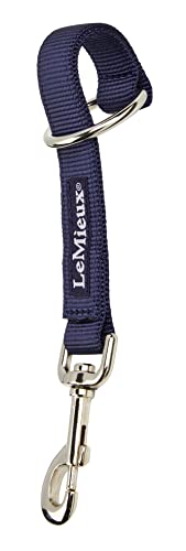 LeMieux Hook & Loop Strap - Navy - Tough Nylon with Solid Metal Fittings - One Size