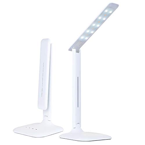 Tomssl Student Desk Simple Desk Lamp Folding Touch Desk Lamp Usb Learning Eye Protection Reading Led Desk Lamp 33 15 15Cm #TOP7