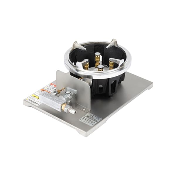 Amazon | 業務用鋳物コンロ ガスバーナー マルゼン スーパージャンボ 