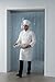 Super Polar PVC Strip Curtain Kit - Ideal for Sub Zero Coldstore/Freezer (1m x 2m) - Freezer Butcher Coldstore Walk-in Freezer Industrial Curtain