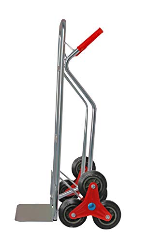 Treppenkarre Szagato Aluminium Sackkarre für Treppen mit 200 kg Tragkraft