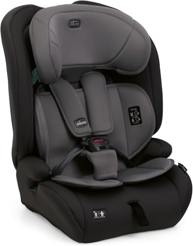 Chicco Gro Up i-Size - Asiento infantil para niños de 15 meses a 12 años (76-150 cm), peso ligero, solo 5 kg, con sistema Isofix, reposacabezas ajustable, con inserto reductor, instalación con