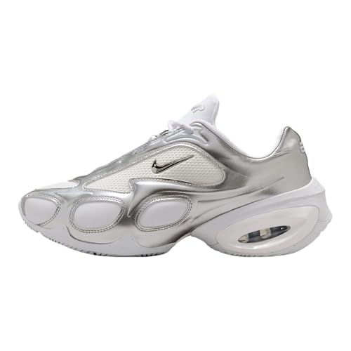 Nike Women's Air Max Muse Sneakers, White/Metallic Silver/Pure Plat, 6 Medium US