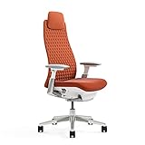 Haworth Fern Executive Office Chair with Ergonomic Innovations - Stylish Desk Chair with Digital Knit Finish and Adjustable Headrest - with Lumbar Support (Atlas 561)