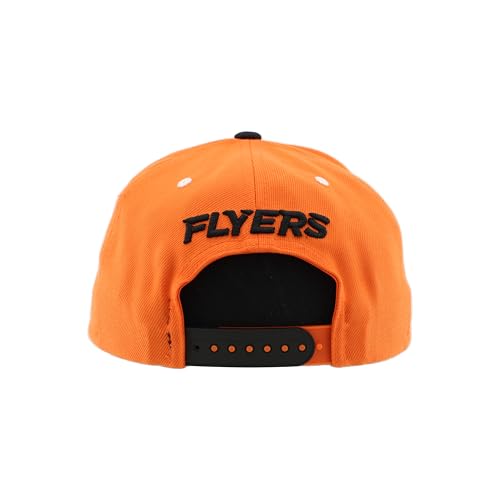 Image of ZHATS NHL Unisex-Adult NHL Officially Licensed Adjustable Snapback Hat Flat Bill Z11 Icon Two Color