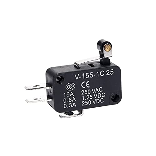 Micro-interrupteur de fin course V-155-1C25 antichoc à réinitialisation automatique
