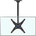 MOUNTUP Ceiling TV Mount for Most 24''- 65'' TVs, Hanging TV Ceiling Mount for 32 43 50 55 60 65 inch Screen, Full Motion Height Adjustable Bracket, Holds up to 99lbs, Max VESA 400x400mm, MU0039