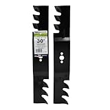 MaxPower 561388XB 30インチExMarkとToro芝刈り機用2商用マルチングブレードセット、OEM番号116-6358-03、120-9500-03の交換