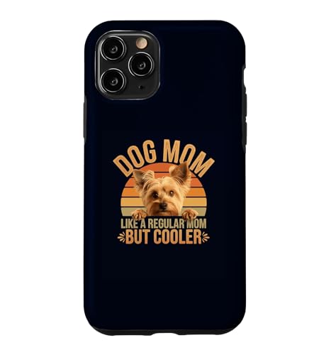 Dog Mom Like A Regular Mom But Cooler ���g�� ���[�L�[ ���̎����� �X�}�z�P�[�X iPhone 11 Pro �p