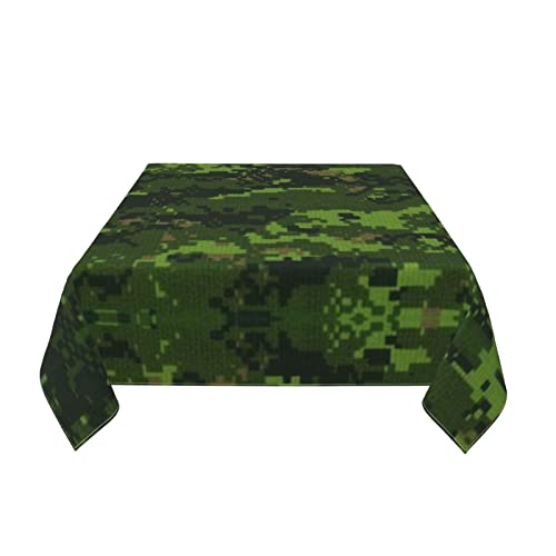 Nappe carrée camouflage numérique imperméable pour table de buffet - 4