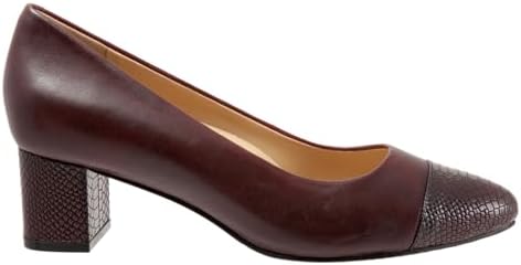 Trotters womens Kiki Pump, Burgundy, 11 Narrow US | Image 1