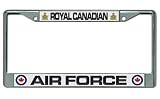 Royal Canadian Air Force Chrome License Plate Frame