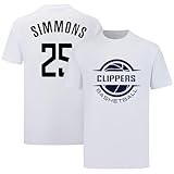 Ben Simmons Shirt T-Shirt Jersey Basketball No Brand/Logos 100% Cotton for White Mens/Women/Kids