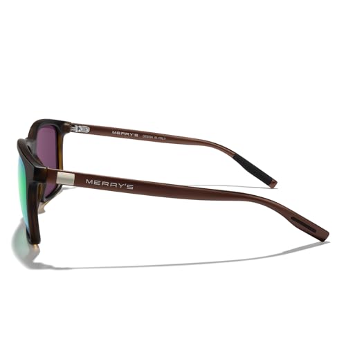 Image of MERRY'S Unisex Polarized Aluminum Sunglasses Vintage Sun Glasses For Men /Women S8286