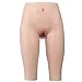 Produktbild KUMIHO Silikon Vagina Hosen Crossdresser Transgender Transvestit Erste Generation Fünf-zehntel Hosen (Braun mit der Vagina)