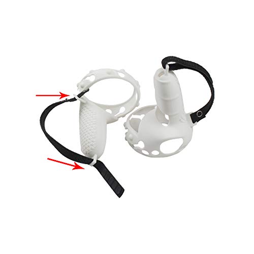 RYRA Capa de controle de silicone compatível com Oculus Quest 2, capa protetora anti-arremesso para