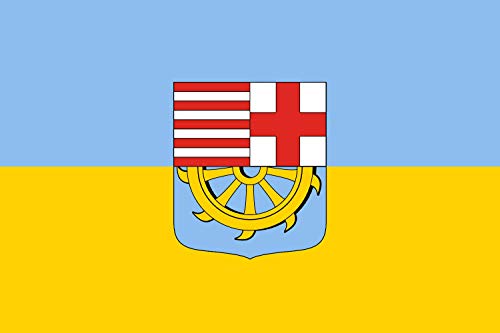 Drapeau large Örvényes grand format imprimé pour mât et décoration intérieure - 2