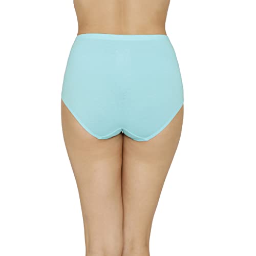 Image of Amante Solid High Rise Full Coverage Full Brief Panties (Pack of 3)