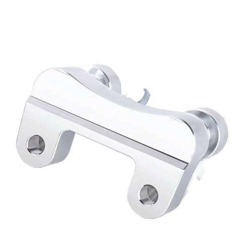 Adaptateur rehausse de guidon en alu usiné pour finition custom