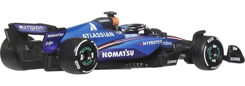 Hot Wheels Premium Formula 1 Atlassian Williams Racing 2-Pack | Set of 2 1:64 Scale Toy Racecars Featuring 55 Carlos Sainz & #23 Alexander Albon - image 5