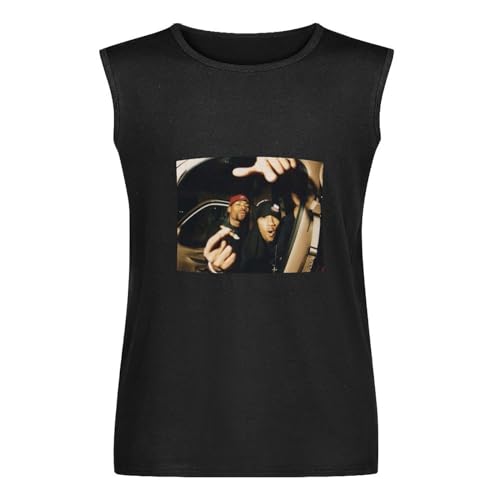 Photo de Method Man X Redman 41 Tshirt Tshirt for Women Men's Vests Tank Tops O-Neck 100% Cotton Undershirts Unisex Sleeveless T-Shirt S