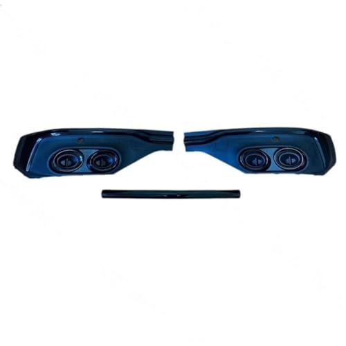 Diffuseur de pare-choc arrière Q5 Sportback 2020 2021 2022 2023 argent